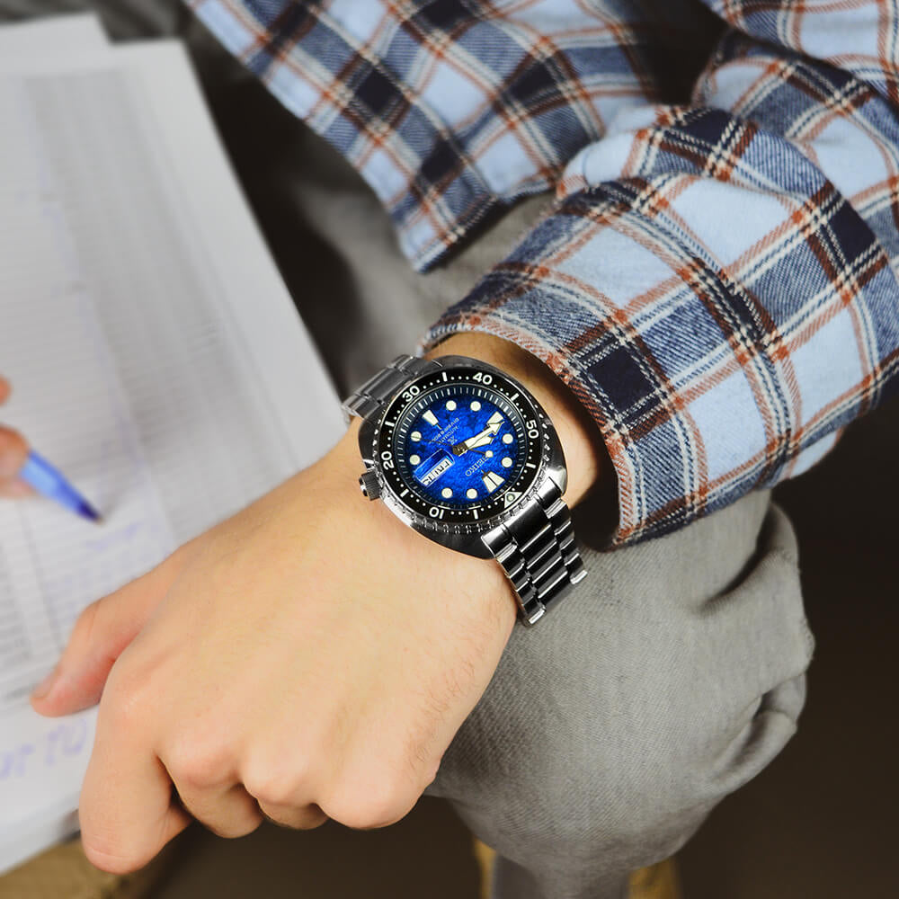 Orologio Uomo Acciaio Seiko Prospex Save The Ocean Automatico SRPE39K1